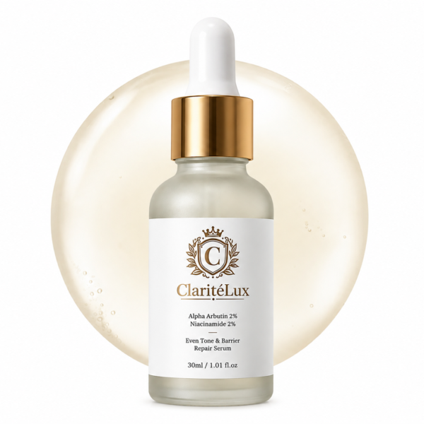 ClaritéLux Alpha Arbutin 2% & Naicinamide 2% Face Serum